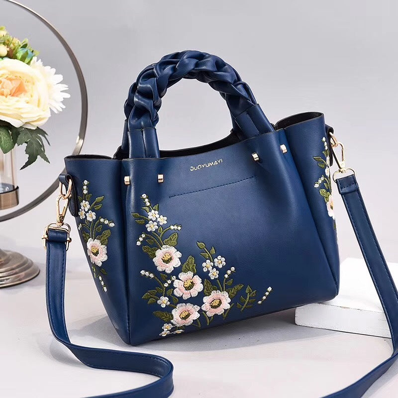 Sweet flower-damp lady bag