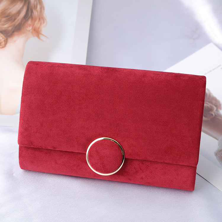 Clutch Bag Red Dress Chain Lady Bag